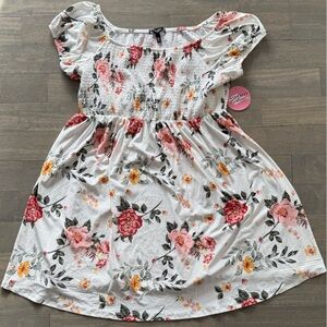 Derek Heart Floral Maternity Dress